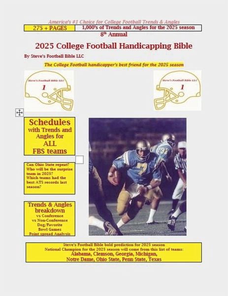 2025 College Football Handicapping Bible 2025 College Football Handicapping Bible