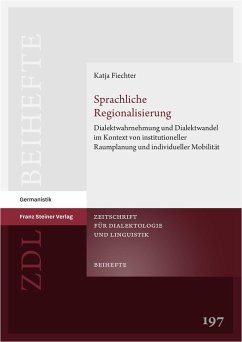 Cover Sprachliche Regionalisierung