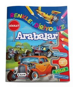 Cover Renklendiriyoruz Arabalar