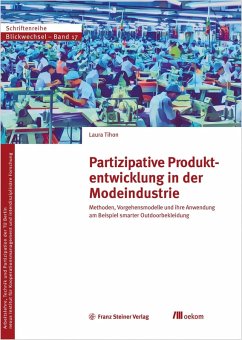 Cover Partizipative Produktentwicklung in der Modeindustrie