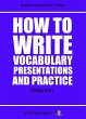 How To Write Vocabulary Presentations... - Bild 1