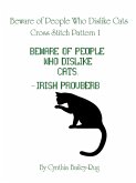 Beware of People Who Dislike Cats Cross Stitch Pattern 1 (eBook, ePUB)