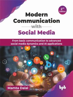 Cover Modern Communication with Social Media: From basic communication to advanced social media dynamics and AI applications - 2nd Edition (eBook, ePUB)