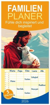 Familienplaner 2026 - Fühle dich inspiriert und begleitet mit 5 Spalten (Wandkalender, 21 x 45 cm) CALVENDO Familienplaner 2026 - Fühle dich inspiriert und begleitet mit 5 Spalten (Wandkalender, 21 x 45 cm) CALVENDO