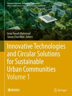 Cover Innovative Technologies and Circular Solutions for Sustainable Urban Communities - Volume 1