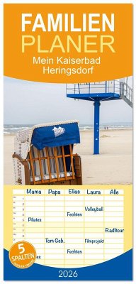 Familienplaner 2026 - Mein Kaiserbad Heringsdorf mit 5 Spalten (Wandkalender, 21 x 45 cm) CALVENDO Familienplaner 2026 - Mein Kaiserbad Heringsdorf mit 5 Spalten (Wandkalender, 21 x 45 cm) CALVENDO