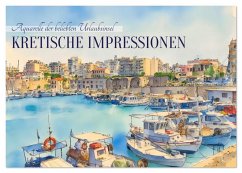 Cover Kretische Impressionen (Tischkalender 2026 DIN A5 quer), CALVENDO Monatskalender