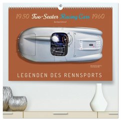 Two-Seater Racing Cars 1950-1960 (hochwertiger Premium Wandkalender 2026 DIN A2 quer), Kunstdruck in Hochglanz