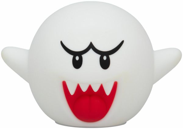 Super Mario Boo SquishyGlo Silikon-Leuchte m Akku Super Mario Boo SquishyGlo Silikon-Leuchte m Akku
