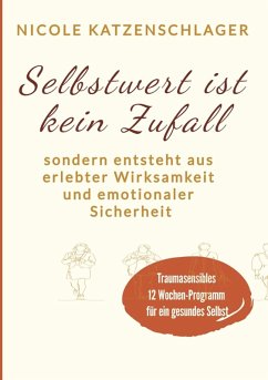 Cover Selbstwert ist keine Zufall (eBook, ePUB)