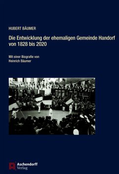Cover Die Entwicklung der ehemaligen Gemeinde Handorf von 1828 bis 2020
