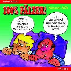 Cover 100% PÄLZER! Pälzer Kalenner 2026 Monatskalender
