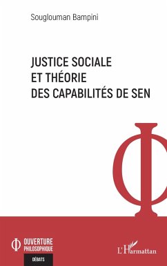 Justice sociale et théorie des capabilités de Sen - Bampini, Souglouman