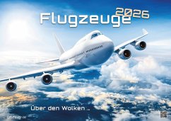 Cover Planes - Über den Wolken - Flugzeuge - 2026 - Kalender DIN A2