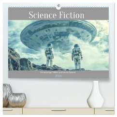Science Fiction - Fremdartige Völker und deren Spuren (hochwertiger Premium Wandkalender 2026 DIN A2 quer), Kunstdruck in Hochglanz