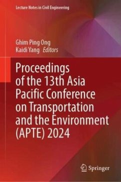 Cover Proceedings of the 13th Asia Pacific Conference on Transportation and the Environment (APTE) 2024
