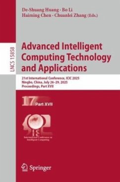 Cover Advanced Intelligent Computing Technology and Applications
