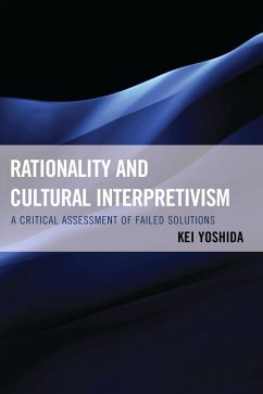 Cover Rationality and Cultural Interpretivism (eBook, PDF)