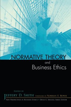 Normative Theory and Business Ethics (eBook, PDF) - Smith, Jeffery D.
