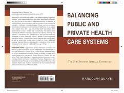 Cover Balancing Public and Private Health Care Systems (eBook, PDF)
