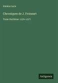 Chroniques de J. Froissart