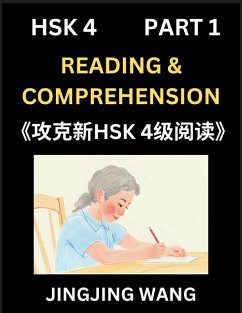 Cover Chinese HSK Level 4 Reading and Comprehension (Part 1)- Mock Test Series for HSK Level 5, A Guide to Self-learn and Pass Mandarin Chinese Test