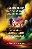 LEADERSHP COMPETENCIES IN ORGANIZATIONS LEADERSHP COMPETENCIES IN ORGANIZATIONS