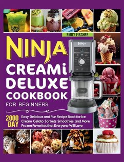 Cover Ninja Creami Deluxe Cookbook for Beginners