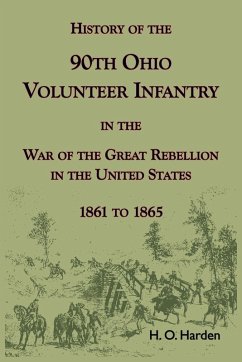 Cover History of the 90th Onio Volunteer Infantry in the War of the Great Rebellion in the United States, 1861 to 1865