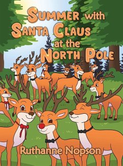 Cover Summer with Santa Claus at the North Pole