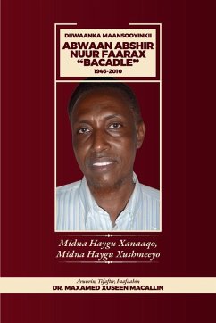 Cover Diiwanka Maansooyinkii Abwaan Abshir Nuur Faarax 