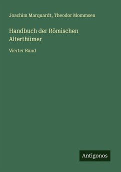 Cover Handbuch der Römischen Alterthümer