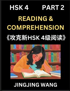 Cover Chinese HSK Level 4 Reading and Comprehension (Part 2)- Mock Test Series for HSK Level 4, A Guide to Self-learn and Pass Mandarin Chinese Test