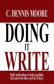 Doing it Write