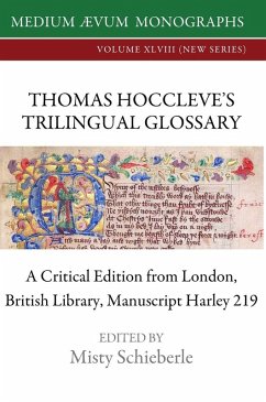Thomas Hoccleve's Trilingual Glossary - Hoccleve, Thomas