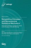 Nonadditive Entropies and Nonextensive Statistical Mechanics Nonadditive Entropies and Nonextensive Statistical Mechanics