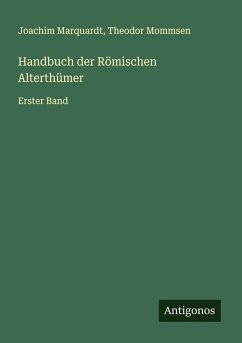 Cover Handbuch der Römischen Alterthümer