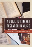 A Guide to Library Research in Music (eBook, PDF)