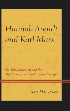 Cover Hannah Arendt and Karl Marx (eBook, PDF)