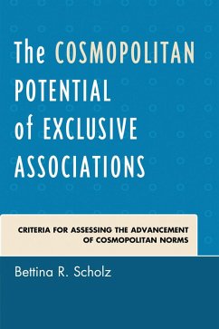 Cover The Cosmopolitan Potential of Exclusive Associations (eBook, PDF)