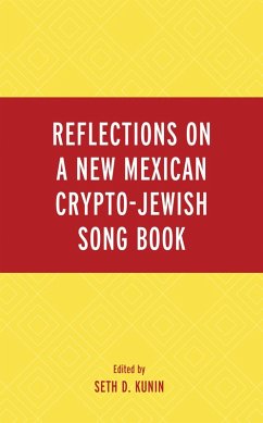 Cover Reflections on A New Mexican Crypto-Jewish Song Book (eBook, PDF)