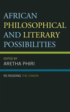 African Philosophical and Literary Possibilities (eBook, PDF)