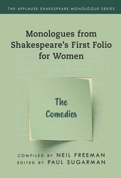 Monologues from Shakespeare's First Folio for Women (eBook, PDF)