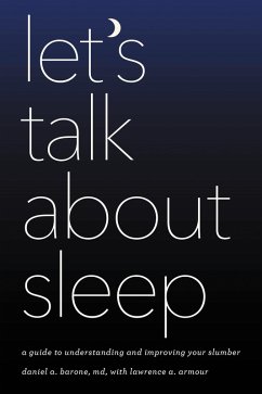 Let's Talk about Sleep (eBook, PDF) - Barone, Daniel A.