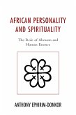 African Personality and Spirituality (eBook, PDF)