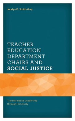 Cover Teacher Education Department Chairs and Social Justice (eBook, PDF)