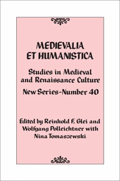 Cover Medievalia et Humanistica, No. 40 (eBook, PDF)