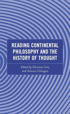 Cover Reading Continental Philosophy and the History of Thought (eBook, PDF)