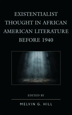Cover Existentialist Thought in African American Literature before 1940 (eBook, PDF)