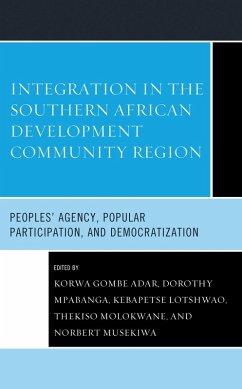 Cover Integration in the Southern African Development Community Region (eBook, PDF)
